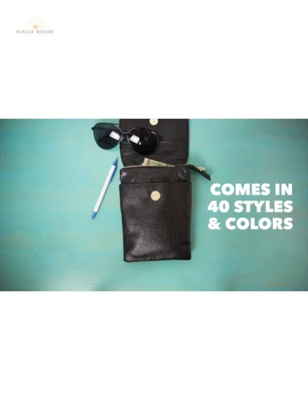 Vegan Leather Small Crossbody Bag with Adjustable Strap, Multi-Pocket Phone